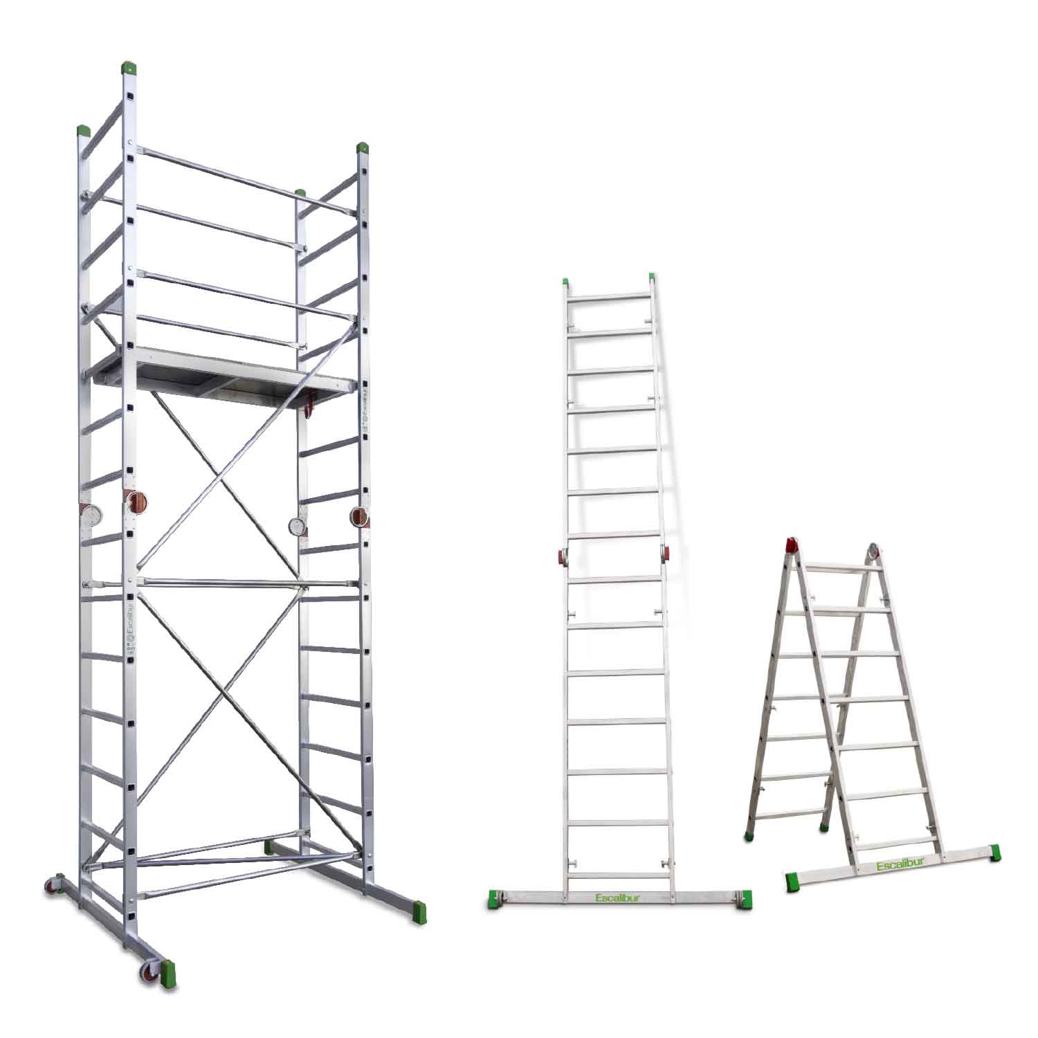 ES-SUPER | Miniandamio de aluminio multiusos de uso doméstico